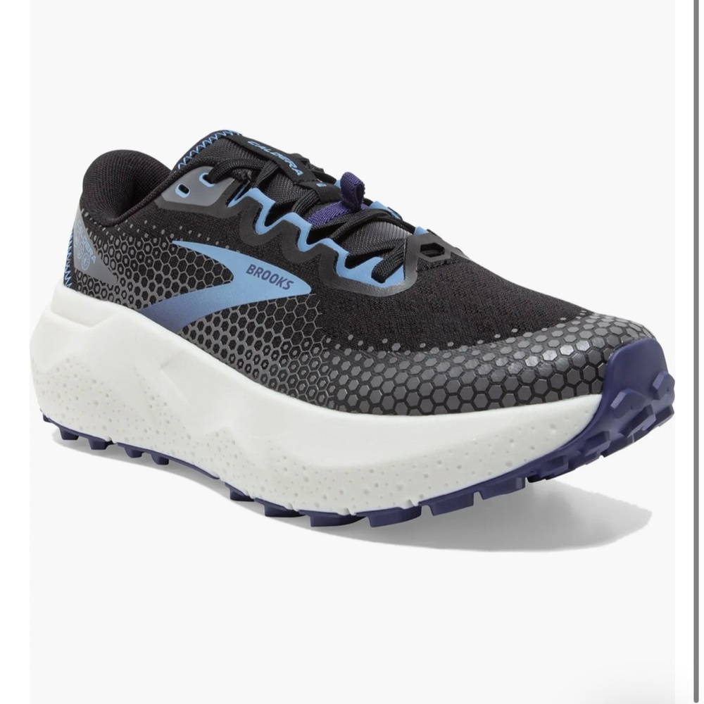 Brooks Caldera 6 Trail Running Shoe - Black/Blissful Blue